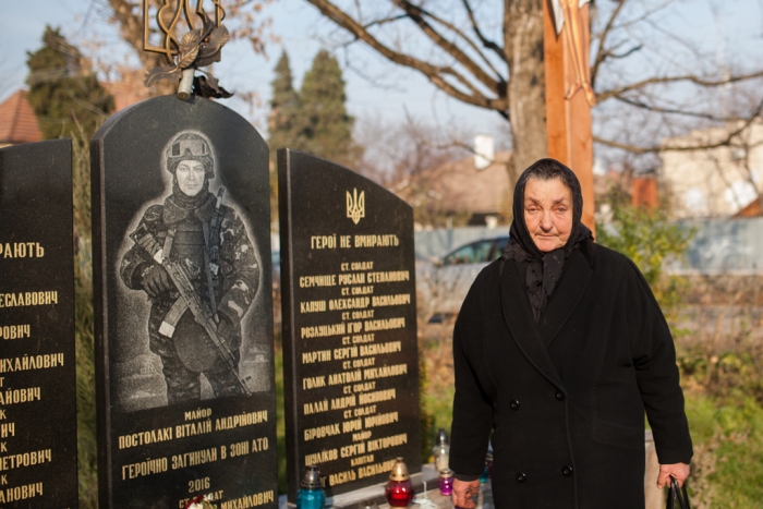 В Ужгороді вшанували пам’ять військового Давида Гамсахурдії