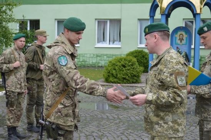 До Мукачівського прикордонного загону прибули спецпризначенці мобільного прикордонного загону "Бортничі"