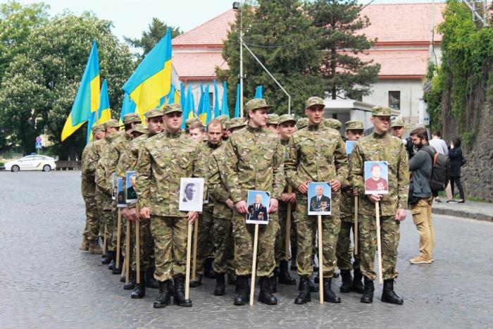 Ніколи більше: Ужгород відзначив 71 річницю перемоги над нацизмом (Фоторепортаж)