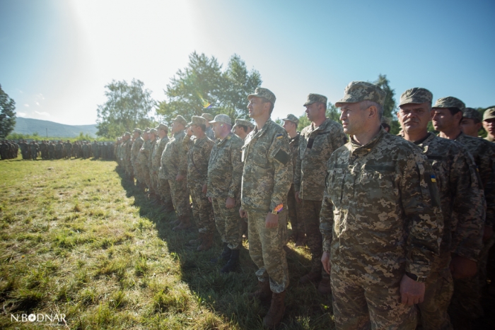 Військові капелани благословили командно-штабні навчання на Закарпатті