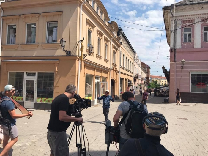 Відомий американський телеканал провів зйомки кулінарних родзинок Закарпаття