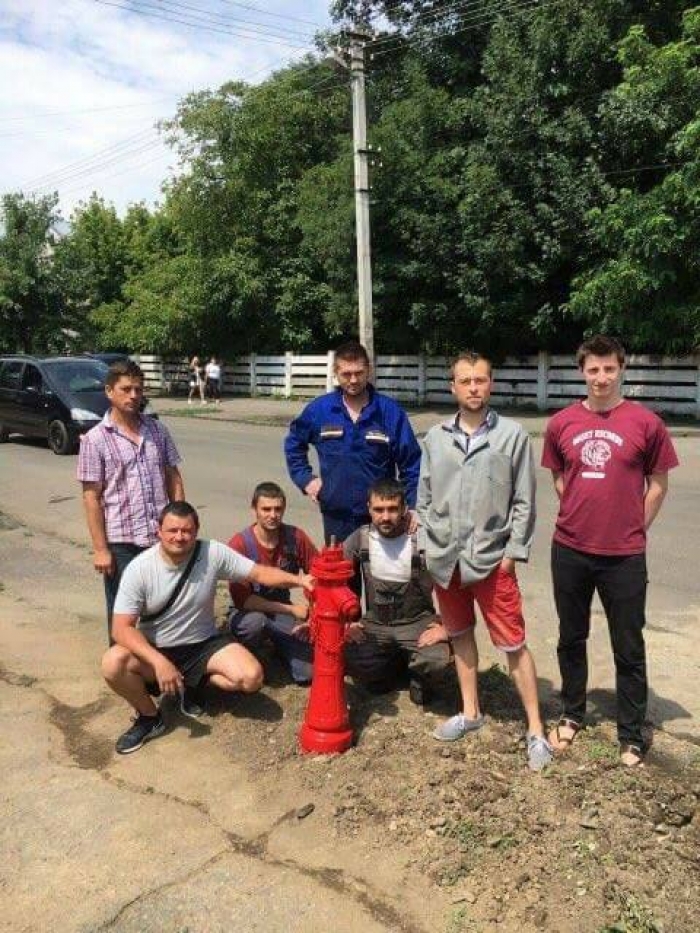 В Ужгороді реставрують чехословацькі гідранти 1930 року