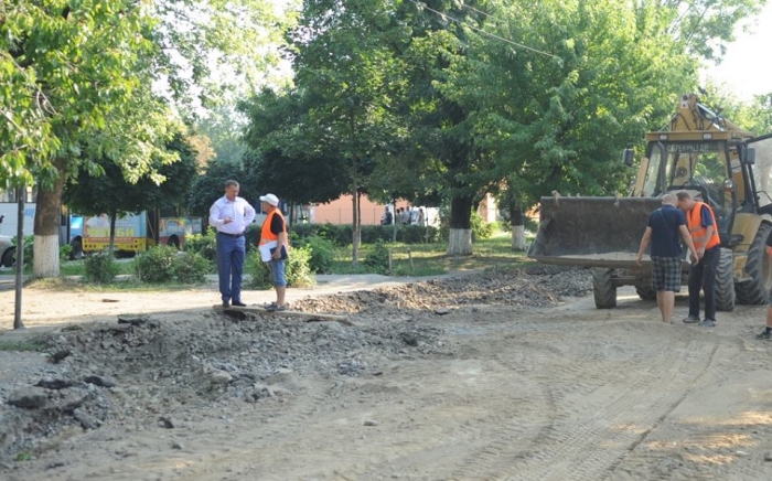 На вулиці Перемоги в Ужгороді – перший етап капітального ремонту