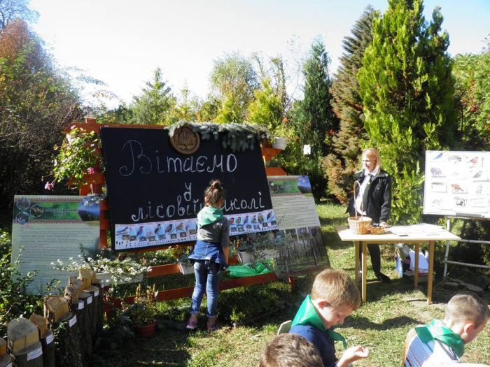 "Лісова школа" приймала юних екологів і натуралістів Закарпаття