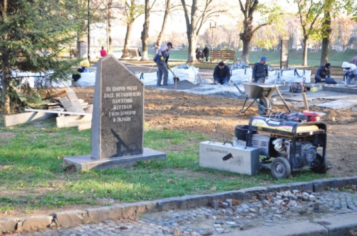 В Ужгороді освятять пам’ятник жертвам Голодомору 