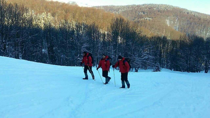 Шестеро туристів заблукали в засніжених горах Закарпаття