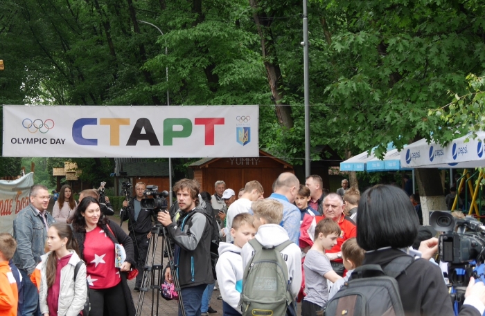 Олімпійський день бігу пройшов в Ужгороді