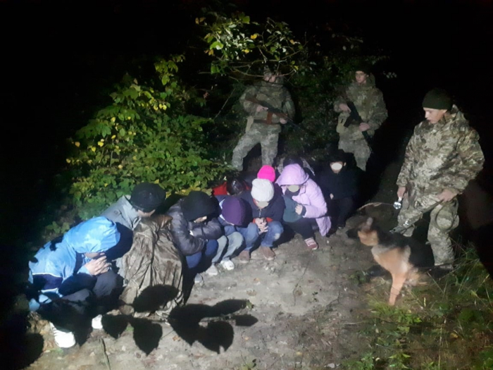 Групу нелегалів-в’єтнамців затримали прикордонники на Великоберезнянщині