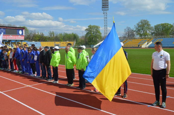 Реконструйована головна арена Закарпаття прийняла перші легкоатлетичні змагання