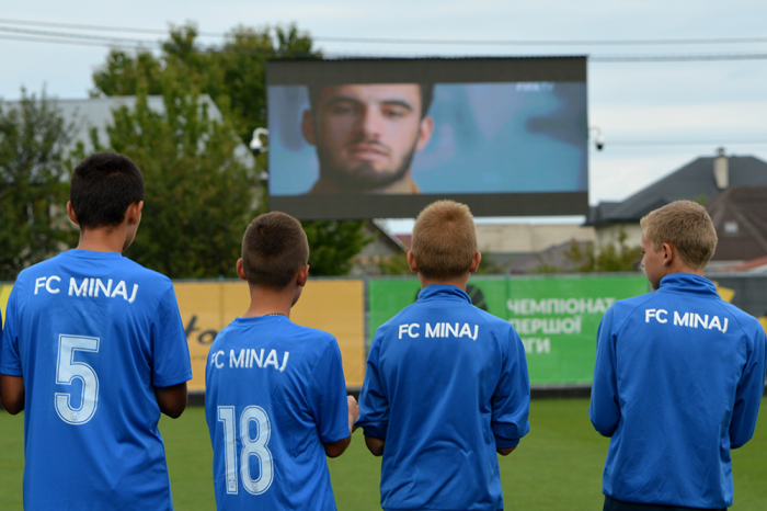 ВІДЕООГЛЯД. Як ФК «Минай» відкривав футбольну академію