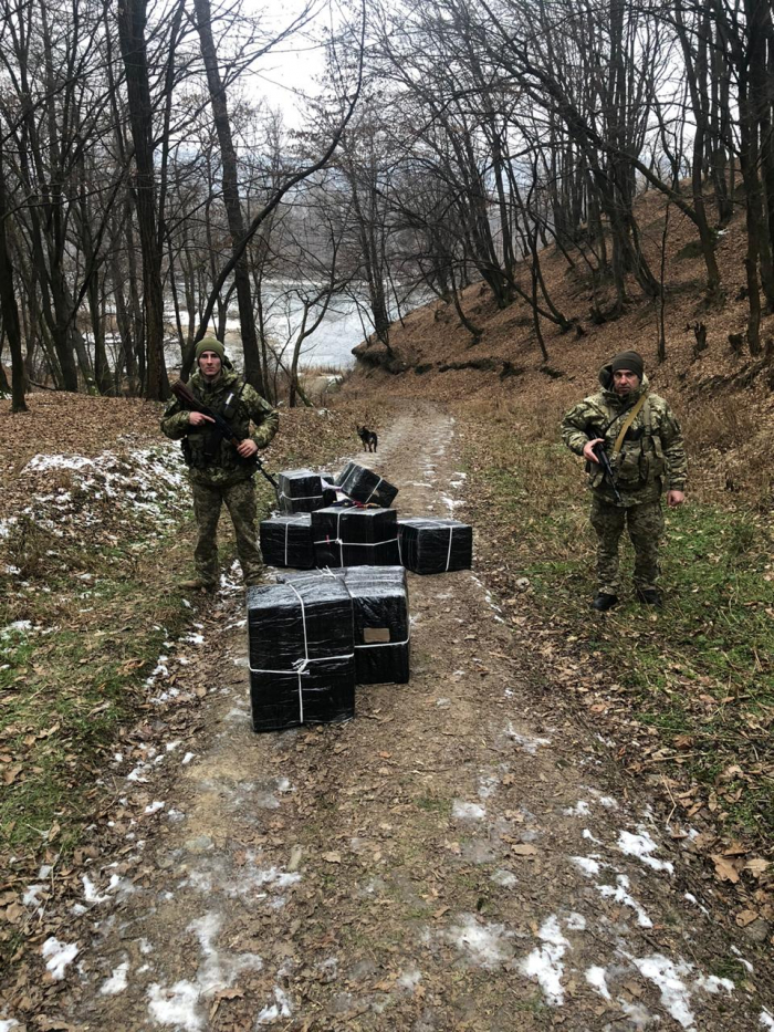 На Закарпатті виявлено тютюнову контрабанду