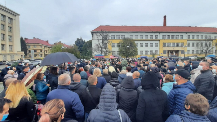 Мітинг підприємців Ужгорода - СТРІМ