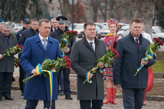 В обласному центрі Закарпаття відзначили 206-у річницю з дня народження Тараса Шевченка