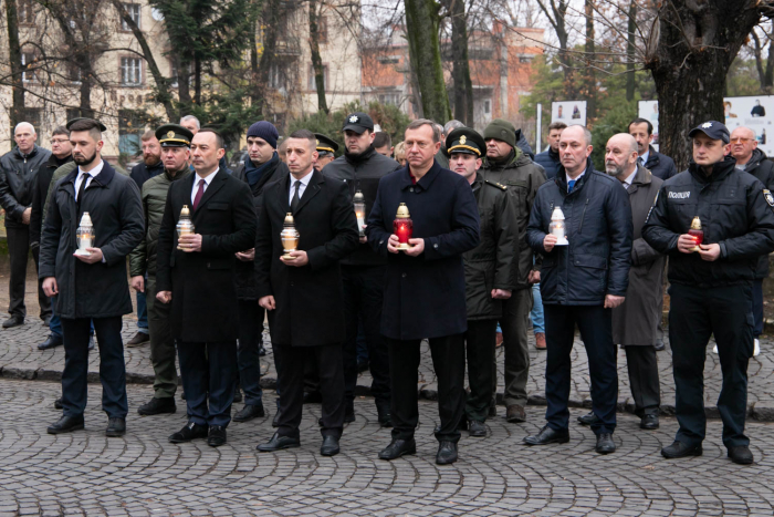 В Ужгороді відбулися заходи до Дня гідності та свободи