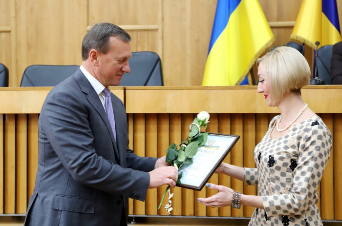 В Ужгородській міськраді привітали працівників культури