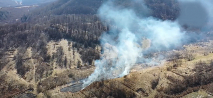 Повітряний патруль: як у Сваляві з повітря відслідковують паліїв сухостою (ВІДЕО)