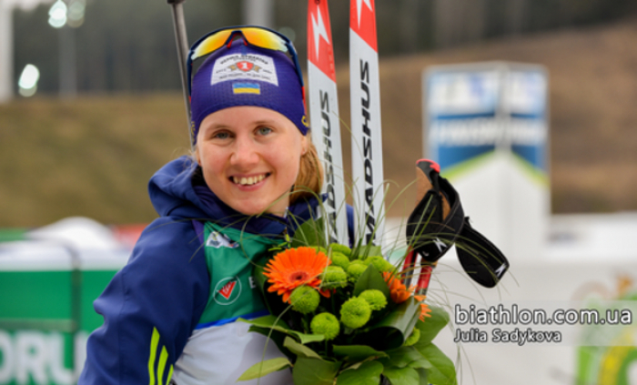 Закарпатська біатлоністка стала чемпіонкою України в супер-спринті