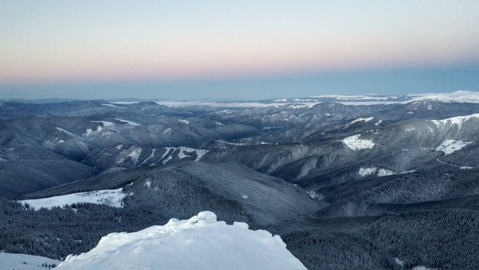 Фото дня: на високогір'ї Карпат температура повітря -11°C