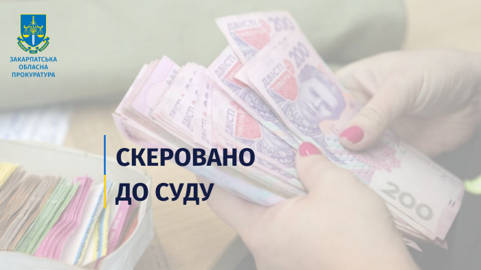 Службова недбалість із виплатою 330 тис. грн заробітної плати – на Закарпатті судитимуть директорку школи