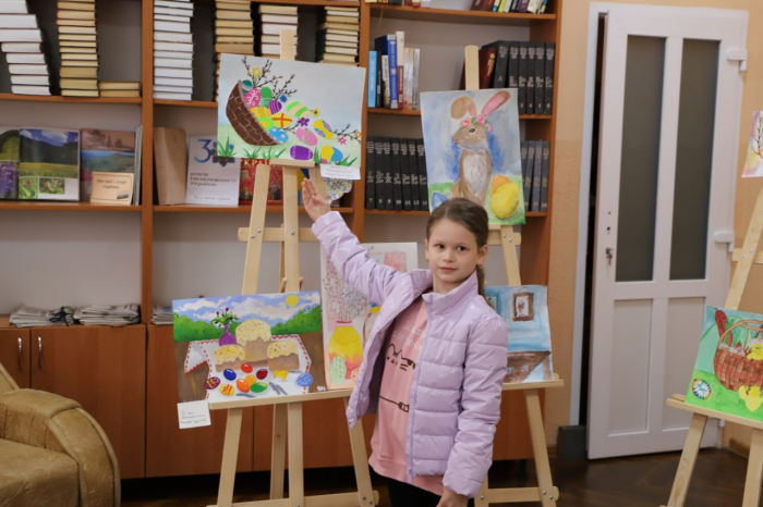 «Чарівна писанка» – в Ужгородській публічній бібліотеці (ВІДЕО)