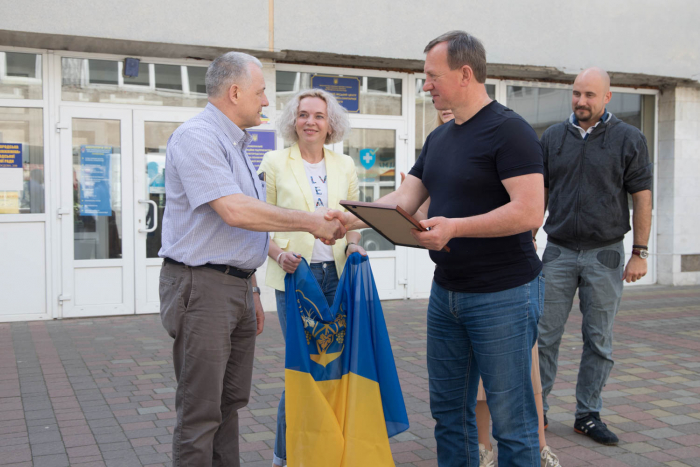 Гуманітарну допомогу передали в ужгородську міську поліклініку благодійники з Італії (ФОТО)