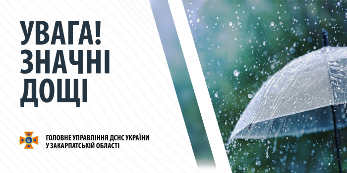 На Закарпатті оголосили гідрологічне штормове попередження