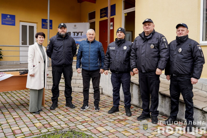 На Закарпатті відкрили ще одну поліцейську станцію