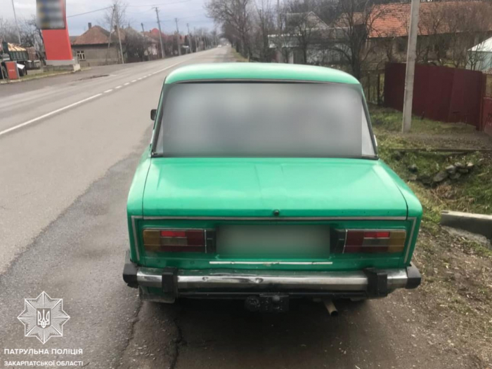 На Берегівщині водій, порушивши правила дорожього руху, намагався відкупитися хабарем (ФОТО)