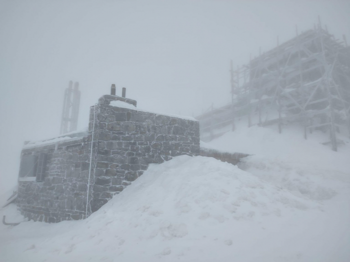 На високогір’ї Карпат температура повітря опустилася до -4°C