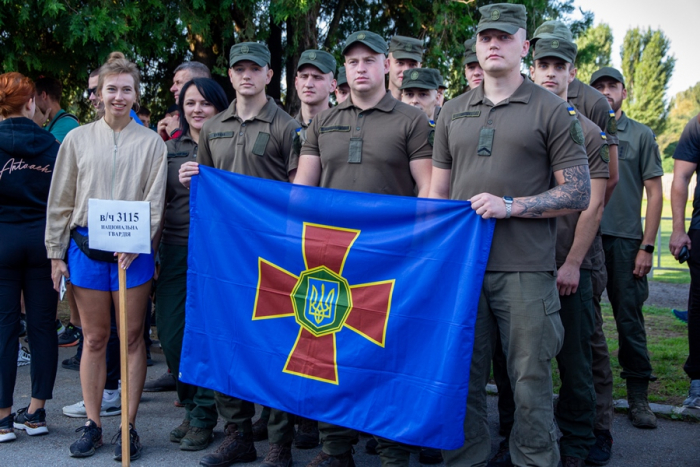 Нацгвардійці Закарпаття взяли участь в обласній Динаміаді-2023
