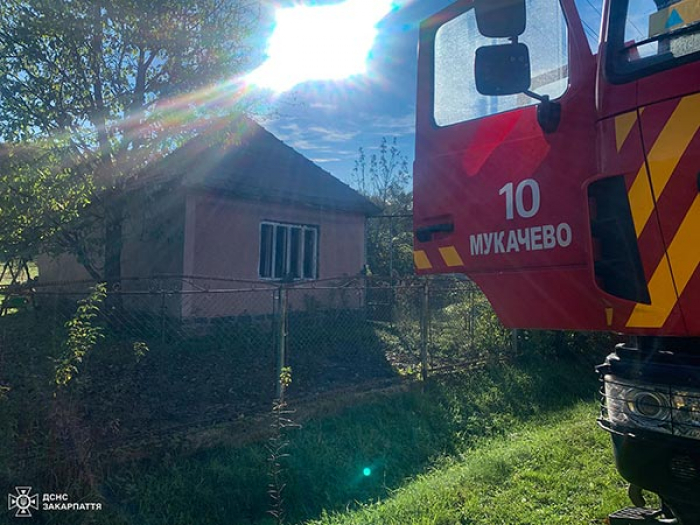 У пожежі на Мукачівщині загинула літня жінка