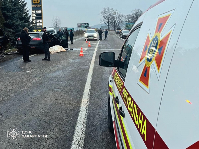 Смертельна ДТП на Іршавщині: одна людина загинула, ще четверо постраждали

