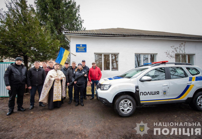 Реалізація проєкту «Поліцейський офіцер громади» триває: сьогодні на Закарпатті запрацювала 49 поліцейська станція