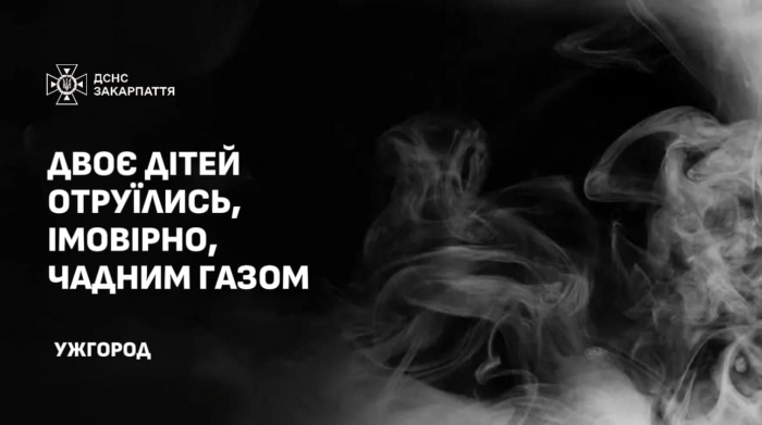 Двоє дітей в Ужгороді потрапили у реанімацію через отруєння чадним газом

