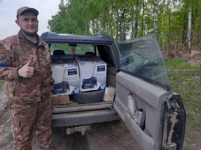 Федір Шандор: триває командний  збір «Божественний вітер» на підтримку ЗСУ