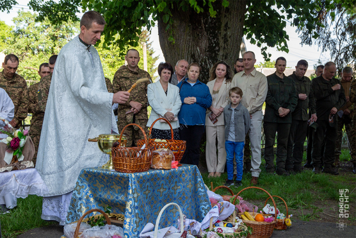 Нацгвардійці відзначили Великдень
