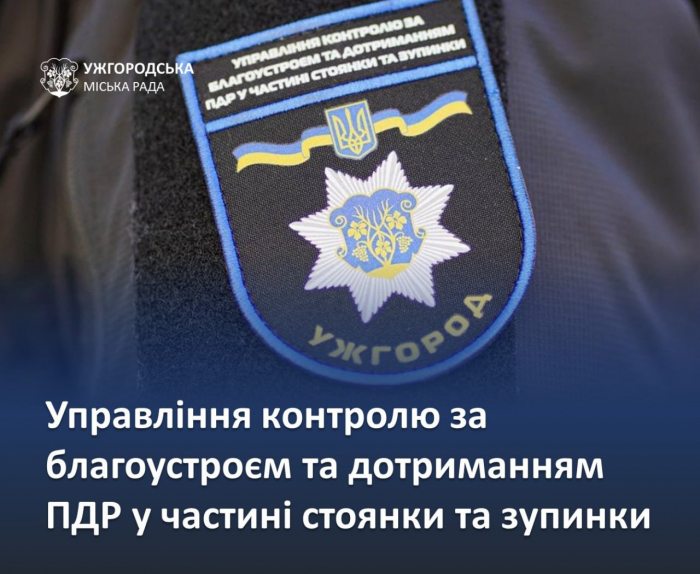 В Ужгороді з початку року винесли 8167 повідомлень про притягнення до адмінвідповідальності за недотриманням ПДР у частині стоянки та зупинки