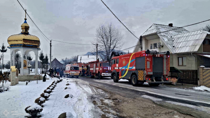 Трагедія на Тячівщині: на пожежі загинула жінка
